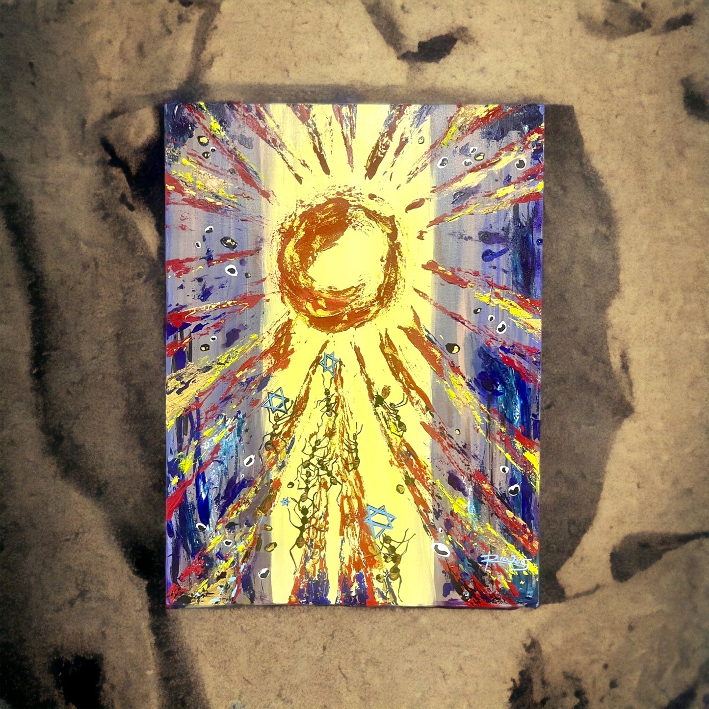 Obra Original.- Ofrendas al Sol